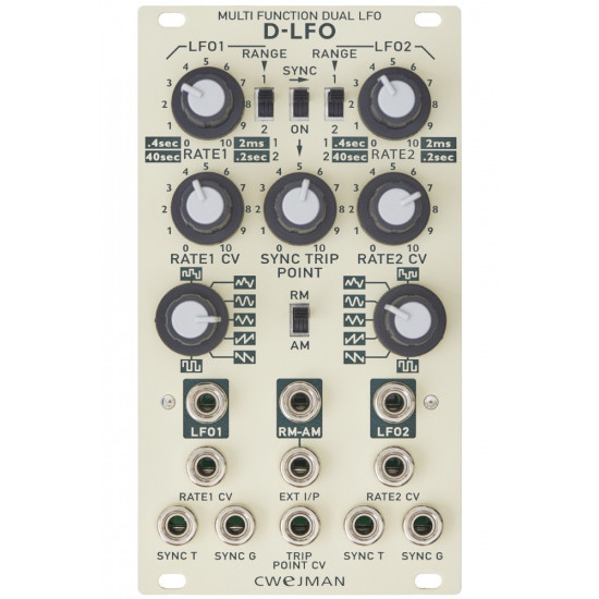 Cwejman D-LFO Dual Multi LFO - Waiting List